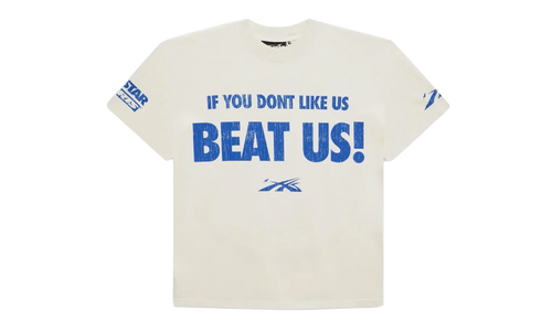 If You Dont Like Us Beat Us Sleeveless T-Shirt "White" HSR188