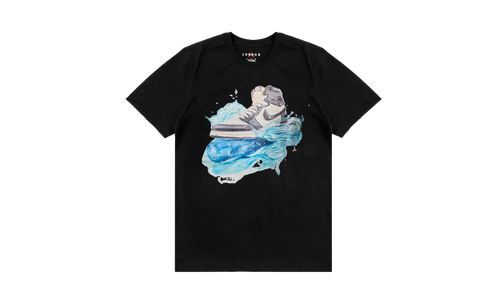 Jordan Flight Essentials AJ1 Short-Sleeve T-Shirt "Black / White" IB3355 010