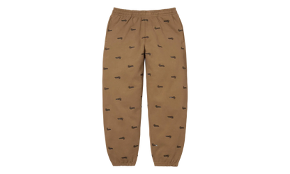 Repeat Script Sweatpants "FW25 - Dark Khaki" SU27082