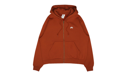 SB Full-Zip Fleece Skate Hoodie "Cinnamon / White" FZ8796 245