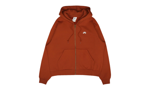 SB Full-Zip Fleece Skate Hoodie "Cinnamon / White" FZ8796 245