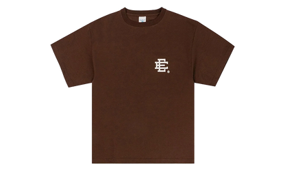 EE BASIC T-SHIRT "FW24 - Brown/White" EE812