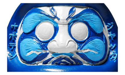 Travis Scott Cactus Jack x Fragment Daruma Doll "Blue" CPFM39