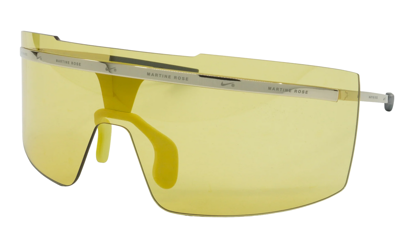 Echo Shield Sunglasses "Martine Rose - Gold / Silver Flash" FB4480 750