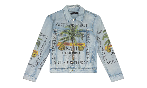 Rum Label Trucker Jacket "Light Indigo" SS22MDT002_LIGHT_INDIGO