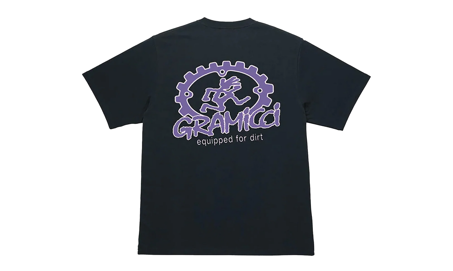 Equipped For Dirt SS Tee "Vintage Black" G6SU-T102-VB