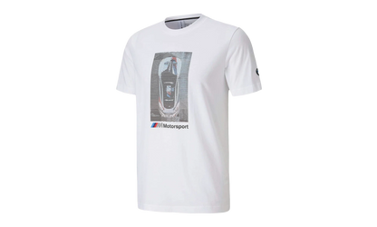 BMW Motorsport Graphic Tee "White" 598007 02