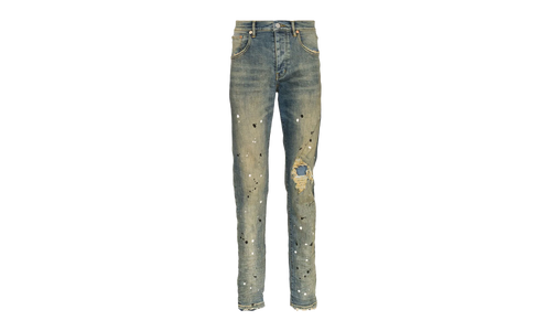 Slim Fit Jeans Low Rise With Slim Leg "Mid Indigo" P002 MID