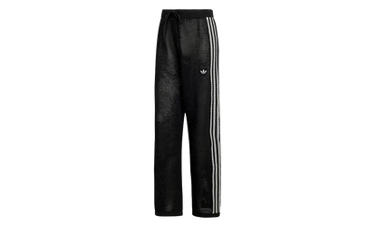Knitted Crochet Firebird Track Pants WMNS "Black" KC6494