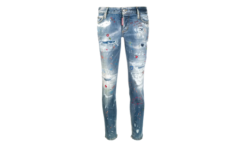 Jennifer Cropped Jeans WMNS "Blue Wash" S75LB0491S30708470