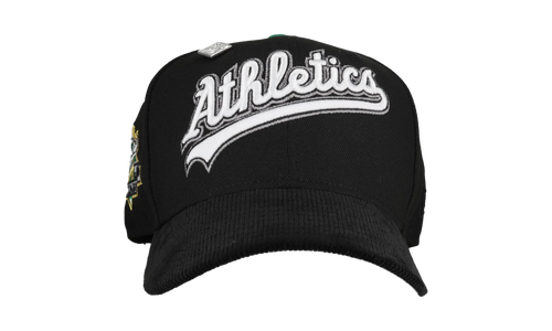 59FIFTY Oakland Athletics 1989 World Series Fitted Hat "Black - Corduroy Visor" NE342