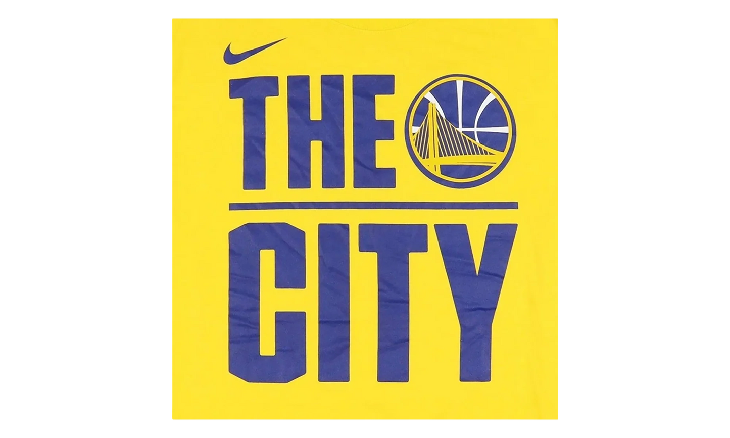 NBA Golden State Warriors Dri-Fit T-Shirt GS "Yellow" 9Z2B711D1 WAR