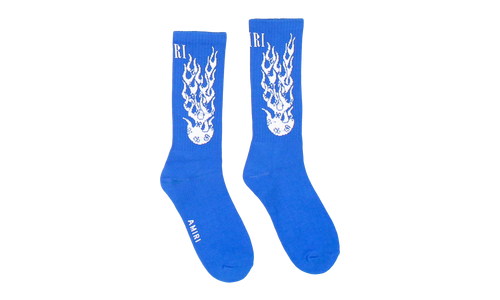 FLAMES SOCK Blue Socks "Blue" MHR020_420