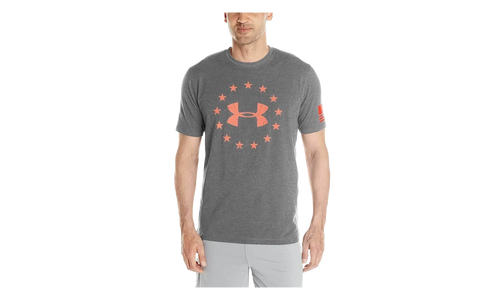 Freedom T-Shirt "Carbon Heather / Red" 1268759 092