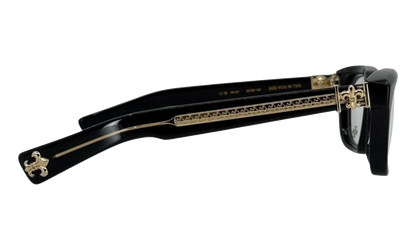 See You In Tea Sunglasses "Black - Gold" CHRM0989