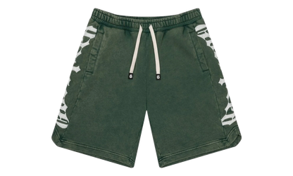 CourtSide Shorts "Green Wash" GS146