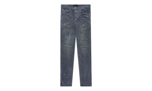 3-Needle Denim Jeans "Grey Wash Repair" P001 GWRC122