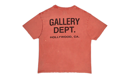 Vintage Pocket Tee "Sun Wash Red" GD021