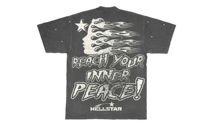 Reach your inner peace Tee "Grey" IMPZBPQQ