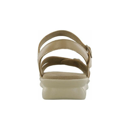 Women's Duo Quarter Strap Sandal in Warm Stone