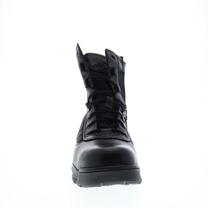 Bates Tactical Sport 8" Side Zip E02261 Mens Black Leather Tactical Boots