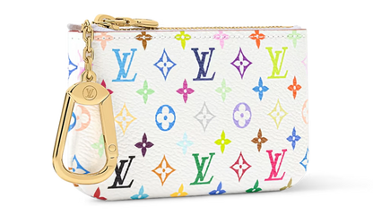 Key Pouch "Takashi Murakami - Multicolor White" M28388