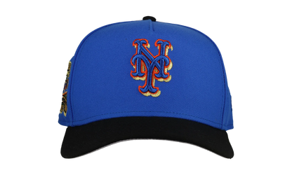 9FIFTY New York Mets Royal 40th Anniversary A Frame Snapback Hat "Royal Blue" NE212