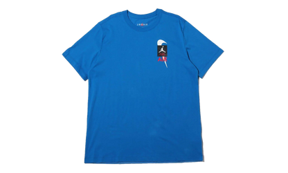 Air Jordan Legacy AJ4 Short Sleeve Tee "Blue" CQ8297 460