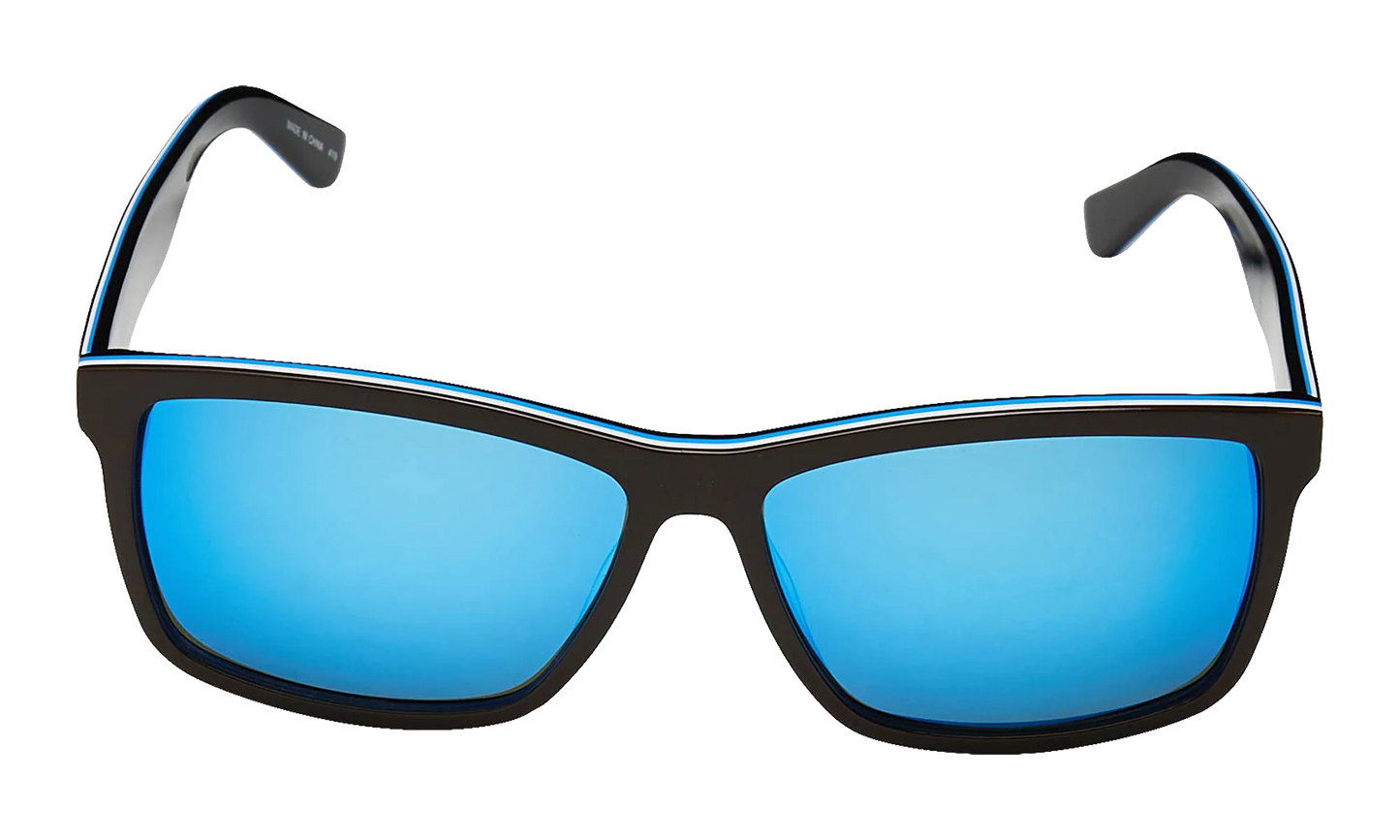 Rectangle Sunglasses "Dark Brown" L705S-234