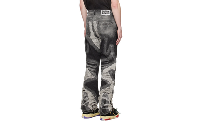 PATH WIDE-LEG JEANS "Coal" 232389M186005