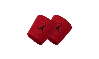 Jumpman Dri-fit Wristbands 2pack Red Unisex Style : Jkn01 "RED/BLACK" JKN01 605