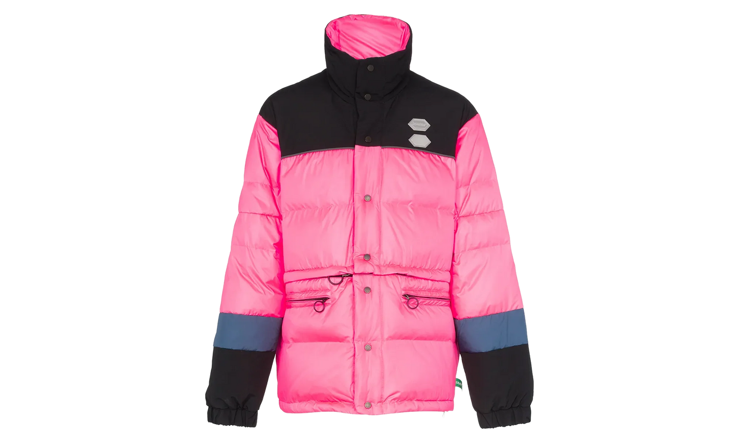 Down Detachable Padded Jacket "Pink" OMED013R19C020212800