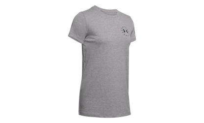 Freedom Banner T-Shirt WMNS "Steel Light Heather / Black" 1352160 035