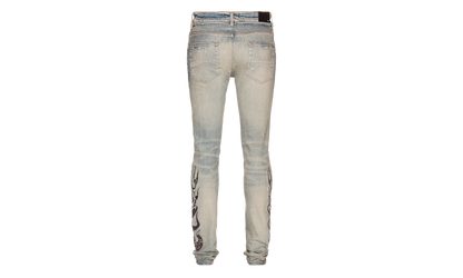 Bandana Flame Jeans "Clay / Indigo / Black" PS22MDS192 464