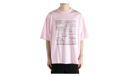 Fuck Everything T-Shirt "Pink" ME76TR210PX PINK