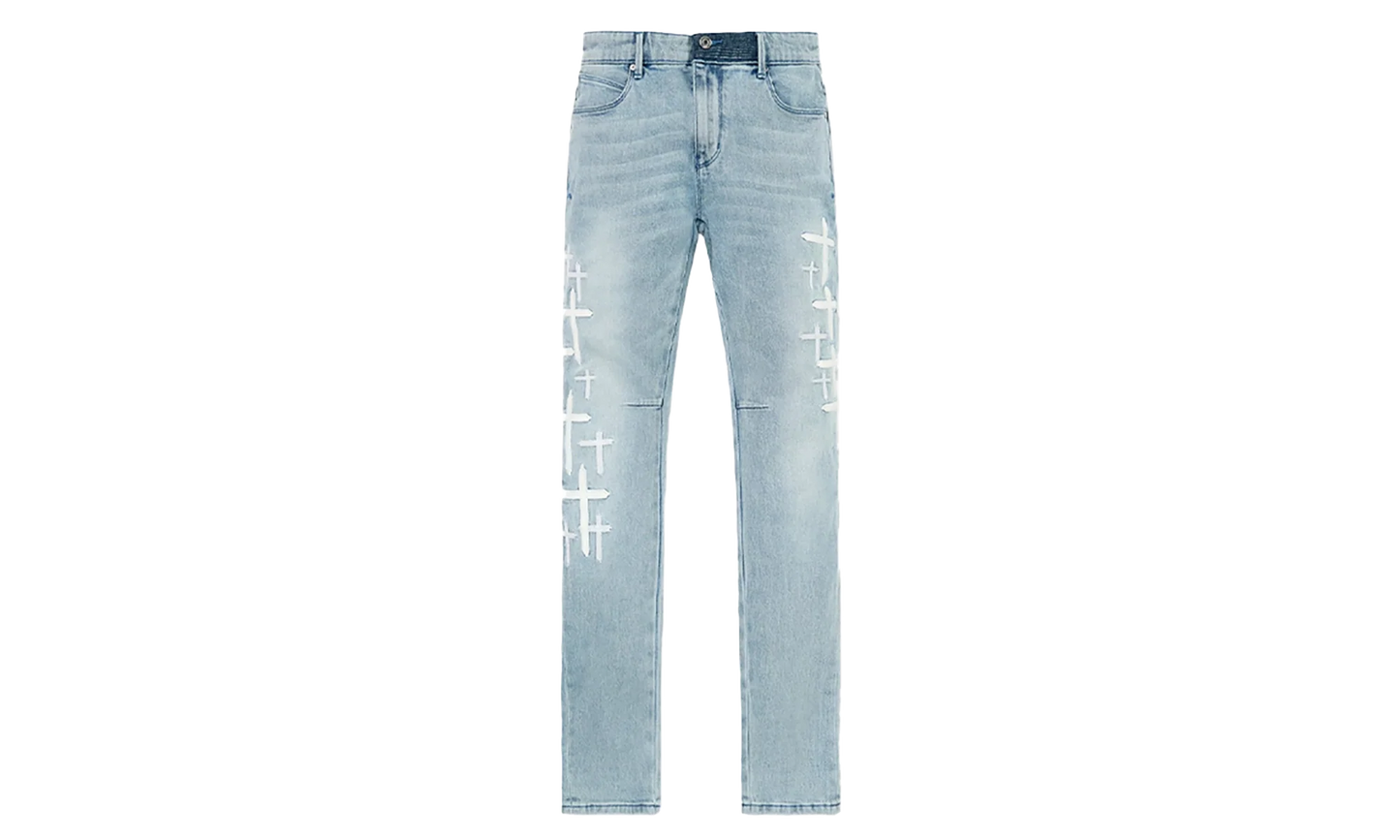 Bryant Skinny Jeans "Coastal Drift Cross Patch" MDGDD1130 J1205CTDCP