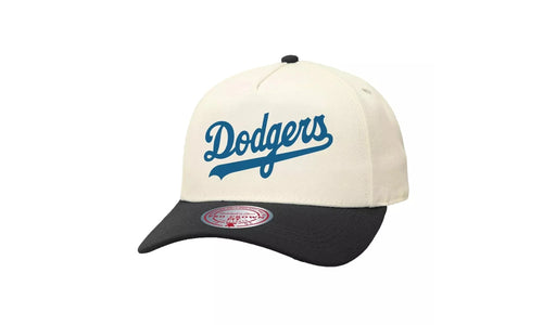 MLB Off Word Pro Snapback Cap "Los Angeles Dodgers - Off White" HP11516 LADOFWH