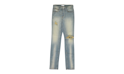 Straight-Fit Jeans "Blue / Yellow" RHD-MJNS-0030
