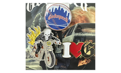 New York Pins (3 Pieces) "Multicolor" GS046