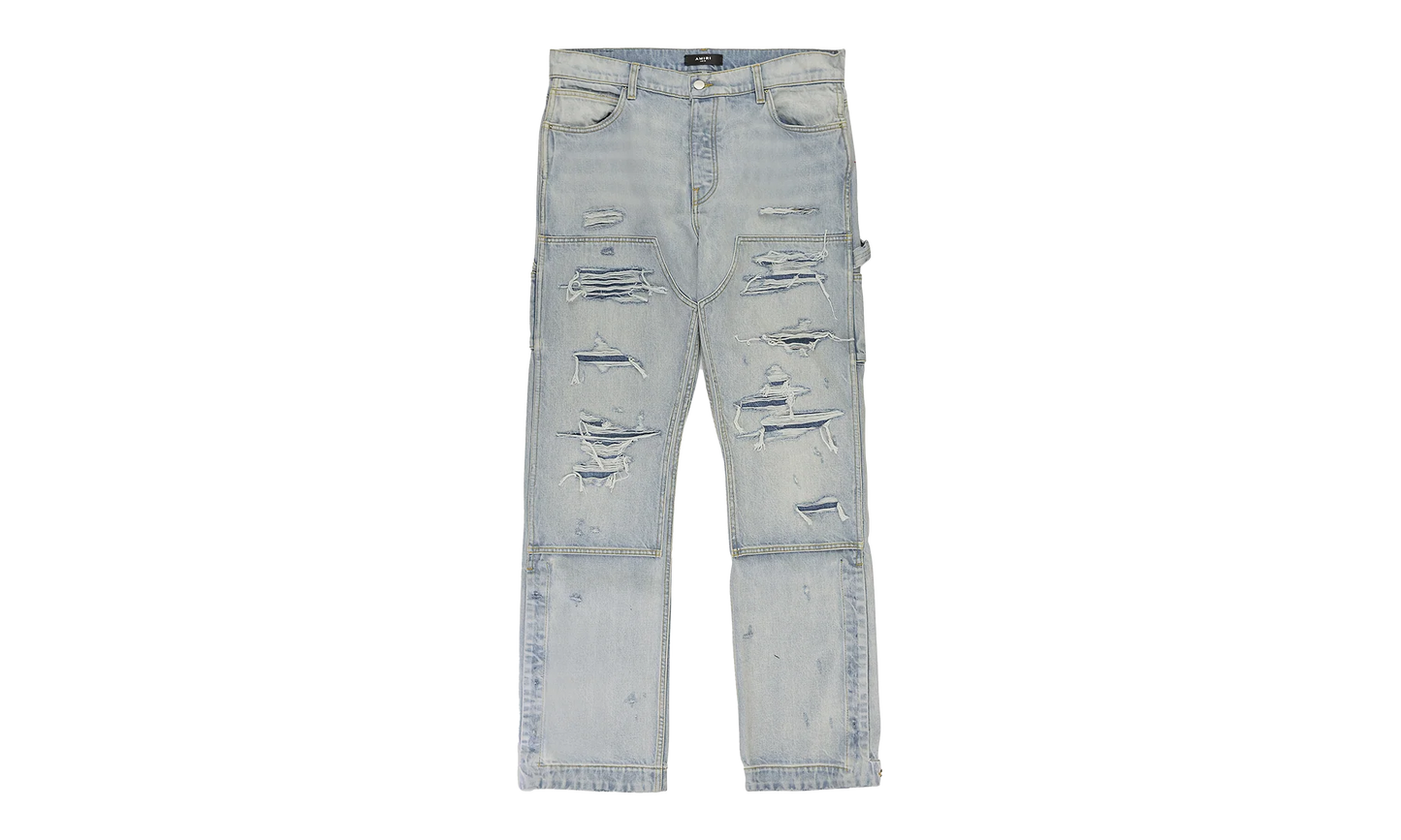 DENIM CARPENTER JEAN "Light indigo" SS22MDF008 485