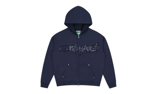 Raw Import Hoodie "Navy" 0M9ZWHWE