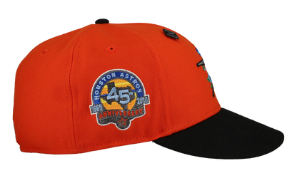 59FIFTY Houston Astros Floral 45th Anniversary Fitted Hat "Orange / Black" 123451297701