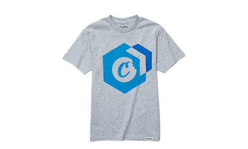 Bright Future Hexagon Logo Tee Shirt "Grey" 1545T4135 HGB