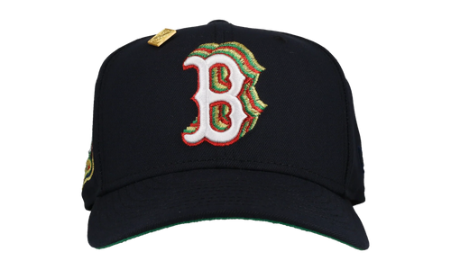 59FIFTY Boston Red Sox Trippy 1999 ASG Fitted Hat "Navy Metallic" 123451298705