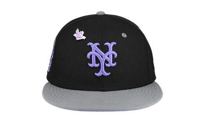 59FIFTY New York Mets Liberty Collection 1964 All Star Game Patch Fitted Hat "Black / Purple" NE205