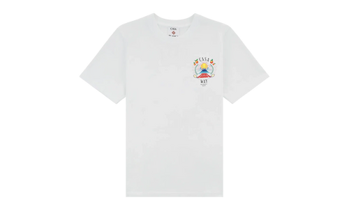 Casa Way Mountain Short Sleeve T-Shirt "White" MPF25 JTS 001 08 WHIT