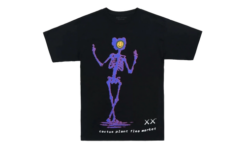 Kaws X Cactus Plant Flea Market Tee "Black" 2274 1FW210103XKS BLAC