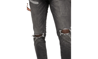 Frayed Blowouts Jeans P001 GRFB222