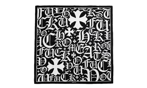 FU Scarf "Black / White" CHRM0802