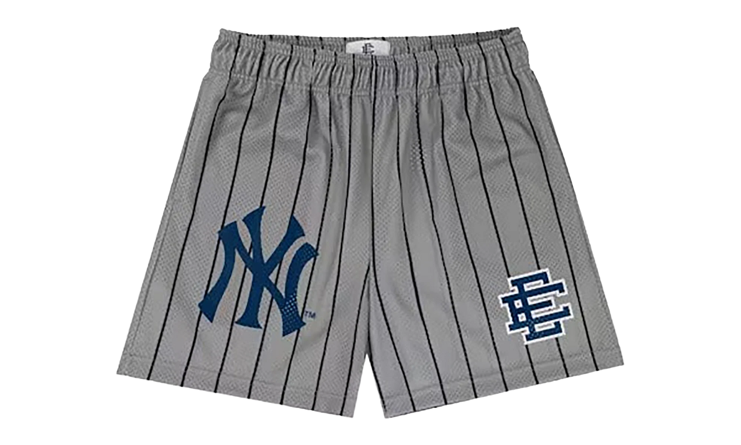 EE Basic Shorts (FW23) "New York Yankees - Grey / Navy" EE232